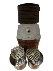Eşçelik Halk Tipi 4 Köşe Uyuyan Soba (Model-3)