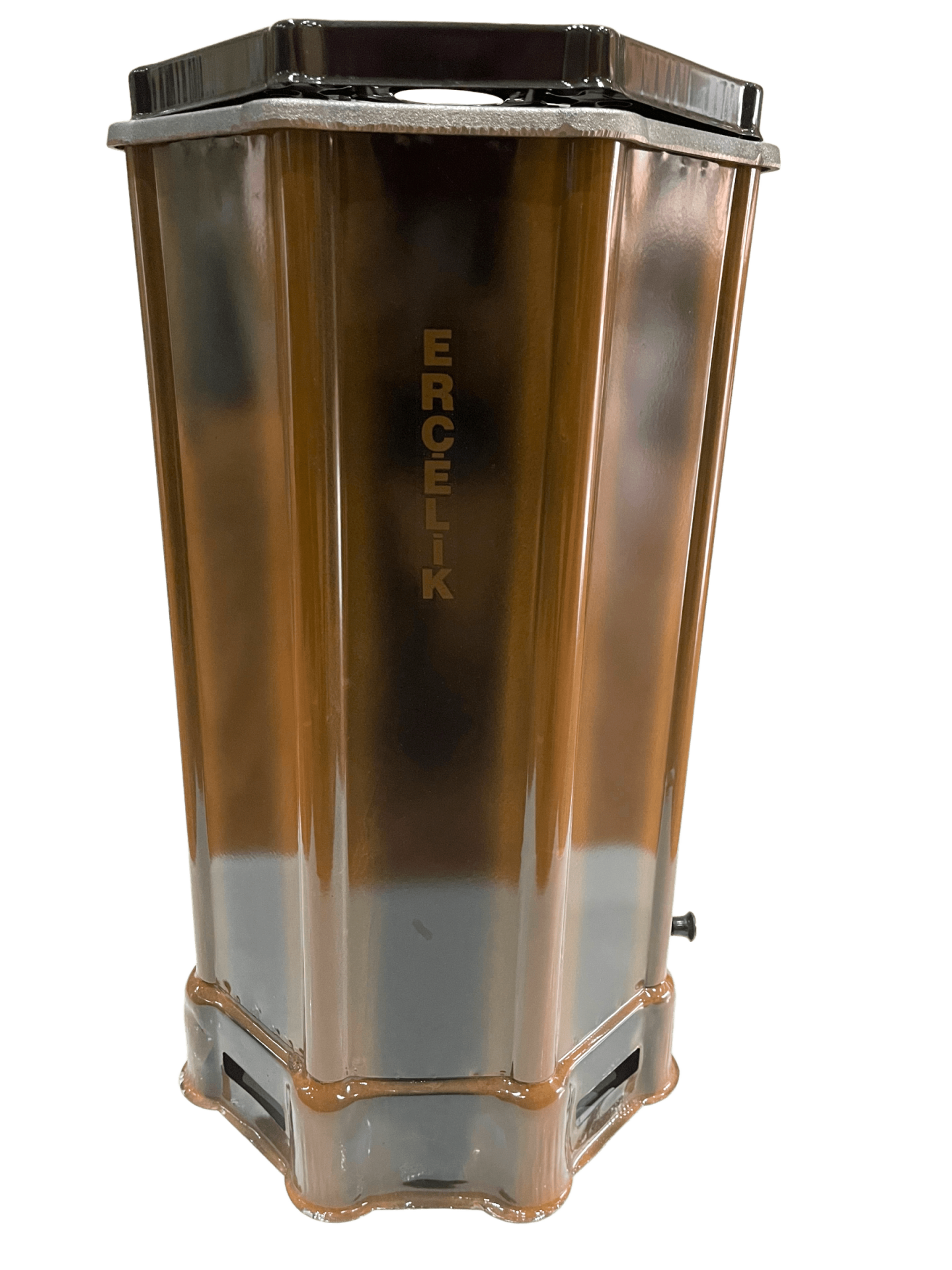 ERÇELİK SEKİZ KÖŞE KOVALI SOBA