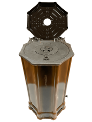 ERÇELİK SEKİZ KÖŞE KOVALI SOBA