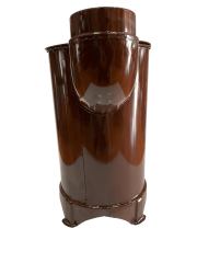 KÖMÜRLÜ ÇİN SOBASI KOVALI ALTTAN HAVALİ (ÇİFT KAT EMAYE)