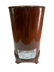 KÖMÜRLÜ ÇİN SOBASI KOVALI ÖNDEN HAVALİ (ÇİFT KAT EMAYE)