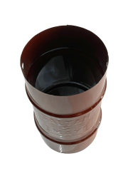 Emaye Soba Borusu 25 Cm'lik (Çift Kat Emaye)