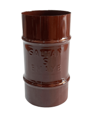 Emaye Soba Borusu 25 Cm'lik (Çift Kat Emaye)