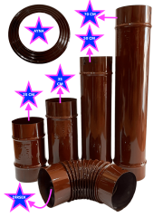 Emaye Soba Dirsek (Çift Kat Emaye)