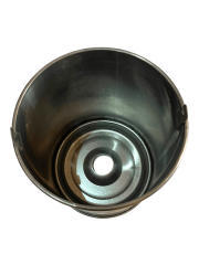 Siyah Saç Soba Kovası Kömür Kovası Talaş Kovası Odun Kovası