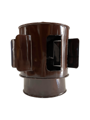 Baca Boru Döneri Sapka Fırın Boyalı Rüzgar Gülü