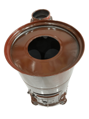 ODUN SOBASI İZGARASİZ (ÇİFT KAT EMAYE)