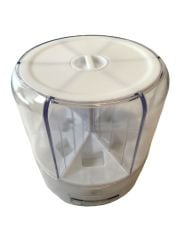 AliTech Tahıllar Için 360° Dönebilen 6 Kg Hazneli Gıda Organizeri