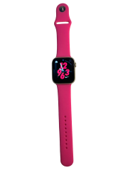 Apple Watch Seri 7 6 5 4 3 2 Se 42MM / 44MM / 45MM Uyumlu Spor Silikon Kordon