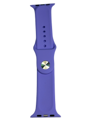 Apple Watch Seri 7 6 5 4 3 2 Se 42MM / 44MM / 45MM Uyumlu Spor Silikon Kordon