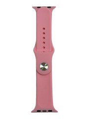 Apple Watch Seri 7 6 5 4 3 2 Se 42MM / 44MM / 45MM Uyumlu Spor Silikon Kordon