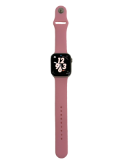 Apple Watch Seri 7 6 5 4 3 2 Se 42MM / 44MM / 45MM Uyumlu Spor Silikon Kordon