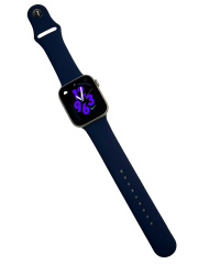 Apple Watch Seri 7 6 5 4 3 2 Se 42MM / 44MM / 45MM Uyumlu Spor Silikon Kordon