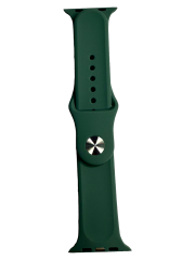 Apple Watch Seri 7 6 5 4 3 2 Se 42MM / 44MM / 45MM Uyumlu Spor Silikon Kordon