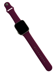 Apple Watch Seri 7 6 5 4 3 2 Se 42MM / 44MM / 45MM Uyumlu Spor Silikon Kordon
