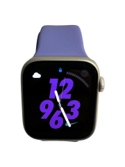 Apple Watch Seri 7 6 5 4 3 2 Se 42MM / 44MM / 45MM Uyumlu Spor Silikon Kordon