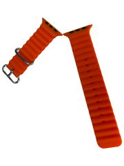 Apple Watch Ocean Seri 7 6 5 4 3 2 Se 42MM / 44MM / 45MM Uyumlu Silikon Kordon