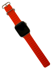 Apple Watch Ocean Seri 7 6 5 4 3 2 Se 42MM / 44MM / 45MM Uyumlu Silikon Kordon