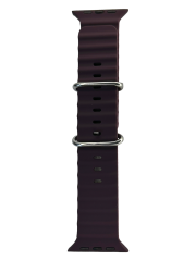 Apple Watch Ocean Seri 7 6 5 4 3 2 Se 42MM / 44MM / 45MM Uyumlu Silikon Kordon