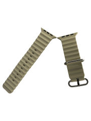 Apple Watch Ocean Seri 7 6 5 4 3 2 Se 42MM / 44MM / 45MM Uyumlu Silikon Kordon