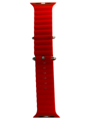 Apple Watch Ocean Seri 7 6 5 4 3 2 Se 42MM / 44MM / 45MM Uyumlu Silikon Kordon