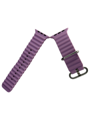 Apple Watch Ocean Seri 7 6 5 4 3 2 Se 42MM / 44MM / 45MM Uyumlu Silikon Kordon