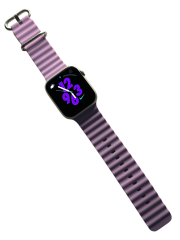 Apple Watch Ocean Seri 7 6 5 4 3 2 Se 42MM / 44MM / 45MM Uyumlu Silikon Kordon