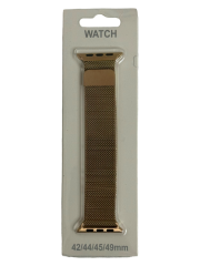 Apple Watch Seri 7 6 5 4 3 2 Se 42MM / 44MM / 45MM Uyumlu Çelik Milano Kordon
