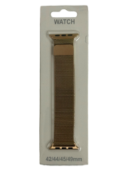 Apple Watch Seri 7 6 5 4 3 2 Se 42MM / 44MM / 45MM Uyumlu Çelik Milano Kordon