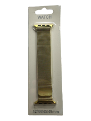 Apple Watch Seri 7 6 5 4 3 2 Se 42MM / 44MM / 45MM Uyumlu Çelik Milano Kordon