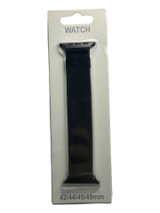 Apple Watch Seri 7 6 5 4 3 2 Se 42MM / 44MM / 45MM Uyumlu Çelik Milano Kordon