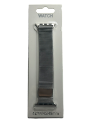 Apple Watch Seri 7 6 5 4 3 2 Se 42MM / 44MM / 45MM Uyumlu Çelik Milano Kordon