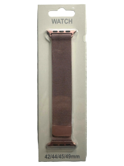 Apple Watch Seri 7 6 5 4 3 2 Se 42MM / 44MM / 45MM Uyumlu Çelik Milano Kordon