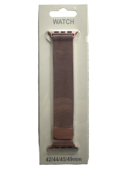 Apple Watch Seri 7 6 5 4 3 2 Se 42MM / 44MM / 45MM Uyumlu Çelik Milano Kordon