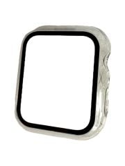 Apple Watch 1 2 3 4 5 6 7 8 Se Serisi 360 Tam Koruma Şeffaf Silikon Kılıf