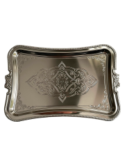 2 Kişilik Kahve Fincan Takımı Tepsili+Cezveli Sunum Seti