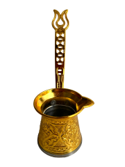 2 Kişilik Kahve Fincan Takımı Tepsili+Cezveli Sunum Seti