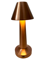 Dekoratif Usb Şarjlı Dokunmatik Led Masa Lambası (Şapka Model)