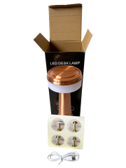 Dekoratif Usb Şarjlı Dokunmatik Led Masa Lambası İnce Model-1