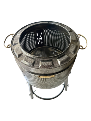 Taşınabilir Çelik Ateş Çukuru Şömine Fırın Boyalı (Yeni Ürün)