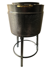 Taşınabilir Çelik Ateş Çukuru Şömine Fırın Boyalı (Yeni Ürün)