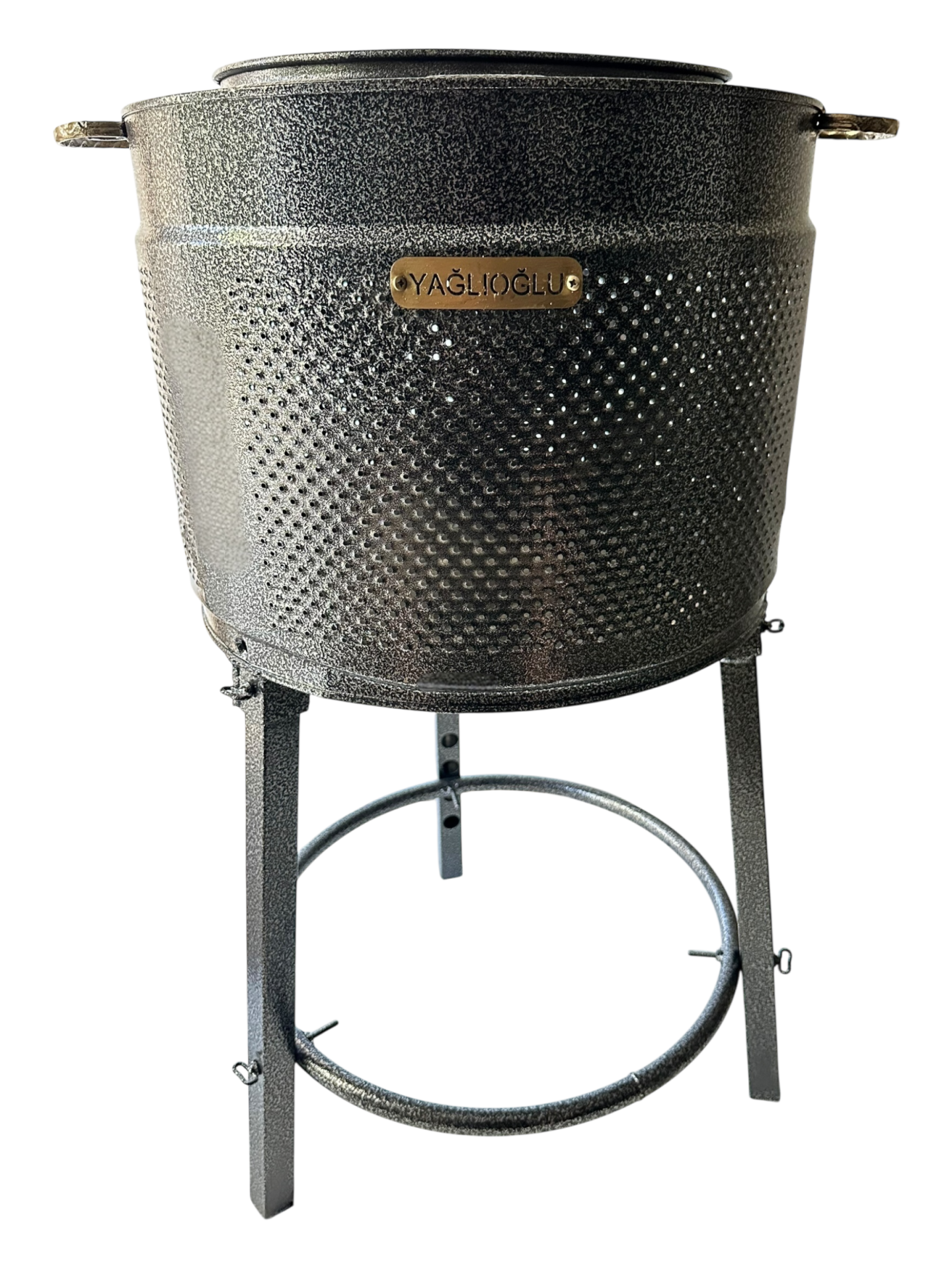 Taşınabilir Çelik Ateş Çukuru Şömine Fırın Boyalı (Yeni Ürün)