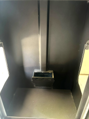 Şömine Model Tek Camlı Pelet Sobası (Özel Üretim)