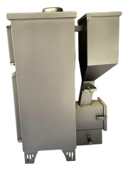 Şömine Fırınlı 2 Camlı Pelet Sobası (Özel Üretim)