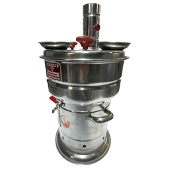 Odunlu Tek Musluklu Yakut Semaver Orjinal Çelik Semaver Büyük Boy Hakiki Krom (1.Kalite)