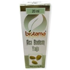Biotama Acı Badem Yağı (20 ml)