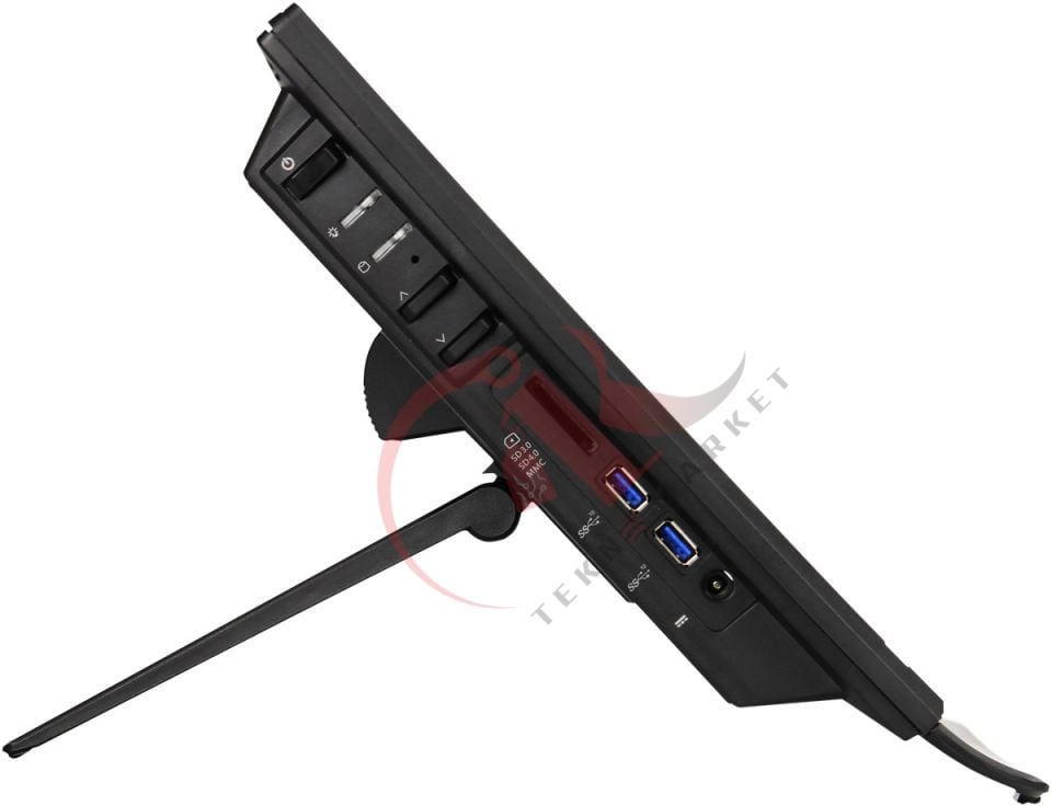 MSI PRO AP162T ADL-017XEU 15.6 FHD (1920X1080) INTEL N100 4GB DDR4 256GB SSD FDOS DOKUNMATIK SIYAH AIO PC