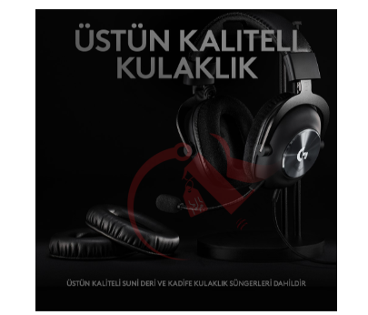 LOGİTECH G PRO X 7.1 SURROUND SES OYUNCU KULAKLIĞI-SİYAH 981-000818 A-00101