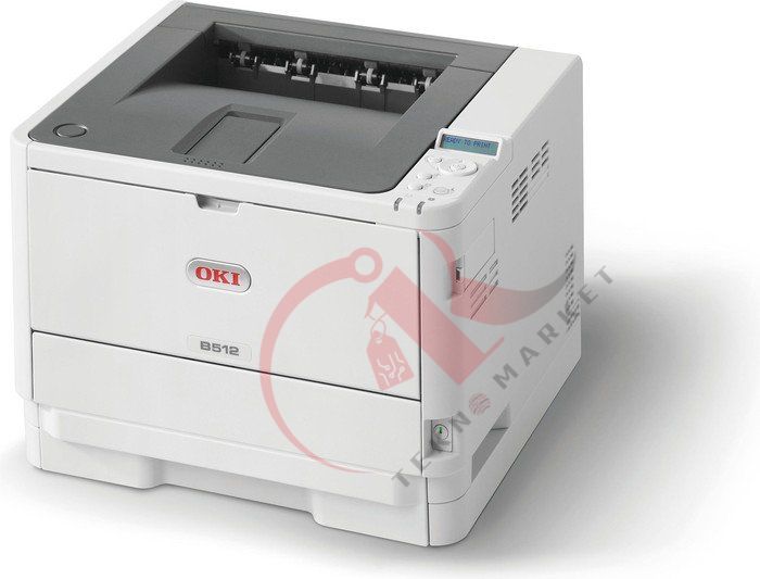 OKI 45762022 B512DN EURO A4 TEK FONKSİYONLU SİYAH LAZER YAZICI 45ppm