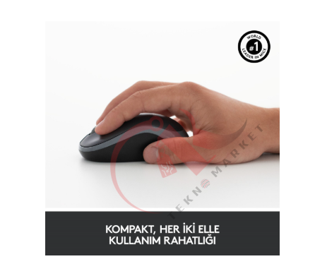 LOGITECH MK270 KABLOSUZ USB ALICILI TÜRKÇE Q KLAVYE & MOUSE SETİ-SİYAH 920-004525